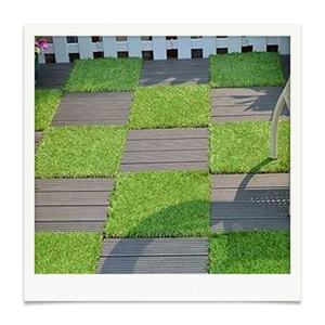 Plancher en composite bois-plastique pour extérieur, terrasse de jardin, dalles de patio, lisses, antidérapantes, imperméables, garantie 5 ans - Product Image 1