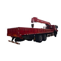 Camion grue SINOTRUK HOWO 6X4, capacité de levage, longueur de flèche à 5 sections