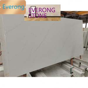 <span class=keywords><strong>3200X1600</strong></span> แผ่นหินควอตซ์ Calacatta ที่จับคู่หนังสือสําหรับหินเคาน์เตอร์ครัว - Product Image 3