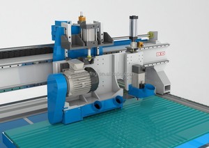 Machine à rainurer de haute précision pour grille rainurée avec mécanisme de réglage d'angle et routeur pour planches de terrasse, pour l'exportation - Product Image 3