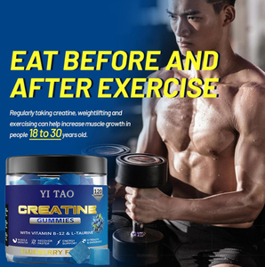 Private Label Sugar Free <b>Creatine</b> Monohydrate Gummy Vitamins Boost Muscle Strength Energy & Endurance for Men Women - Product Image 5