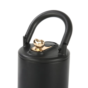 Vaso de agua de acero inoxidable con aislamiento térmico, pequeño y elegante, de alta calidad, para chicas, con un toque de lujo, ideal para regalo. - Product Image 2