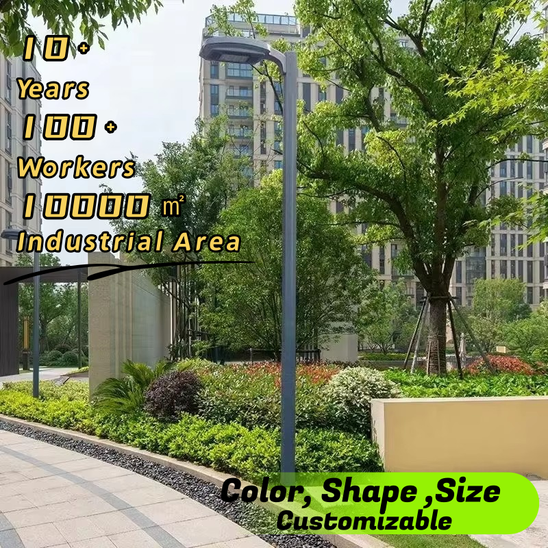 Outdoor Decorative Garden Lighting Pole Light