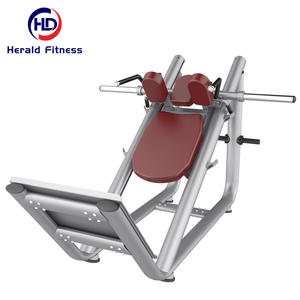 Équipement de gymnastique de musculation commerciale de qualité supérieure Plaque chargée Machine Leg Press <span class=keywords><strong>Hack</strong></span> Squat avec personnalisation des couleurs - Product Image 1