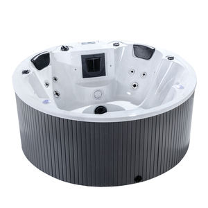 Rond Carré 2 4 6 8 Personne Portable Extérieur <span class=keywords><strong>Spa</strong></span> Piscine Air Jet Bubble <span class=keywords><strong>Spa</strong></span> Swim Pvc Gonflable <span class=keywords><strong>Spa</strong></span> Hot Tub Jaccuzi - Product Image 1