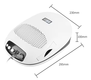 Lampada UV LED Multifunzione 140W Asciugatrice per Salone 3-in-1 con Aspiratore per Polvere e Trapano Elettrico per Unghie - Product Image 6