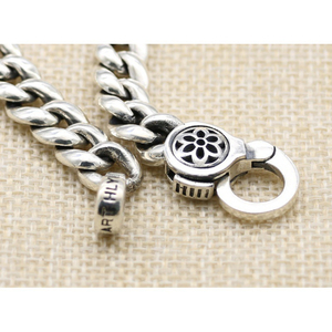 Bracelets tendance pour femmes, <span class=keywords><strong>hexagramme</strong></span> creux, personnalisés pour hommes, vintage, en argent sterling 925, bijoux fins et élégants. - Product Image 4