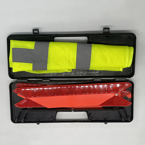 Car Emergency Parking Accident Tripod Warning <strong>Signs</strong> With Reflective Clothing Car Annual Tripod Folding <strong>Signs</strong> - Product Image 2