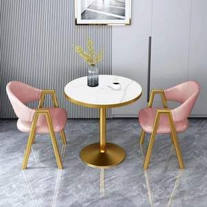 <span class=keywords><strong>Table</strong></span> de conférence moderne de luxe au design simple et personnalisé, <span class=keywords><strong>petite</strong></span> <span class=keywords><strong>table</strong></span> ronde <span class=keywords><strong>à</strong></span> <span class=keywords><strong>manger</strong></span> et ensemble de chaises pour <span class=keywords><strong>2</strong></span> <span class=keywords><strong>personnes</strong></span> - Product Image 6