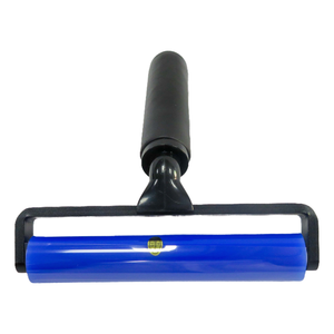 <span class=keywords><strong>Rodillo</strong></span> adhesivo de silicona azul de 4 pulgadas-Eliminador de polvo reutilizable para limpieza de PCB con mango de plástico - Product Image 1