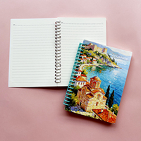 Carnet vierge en gros pour sublimation, 6 couleurs, reliure spirale, transfert thermique personnalisé, journal DIY, bloc-notes A5 pour l'école et le bureau