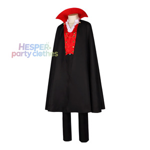 Disfraz de Drácula Unisex para Adultos, Disfraz de Vampiro de Terror Medieval Renacentista para Halloween - Product Image 1