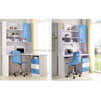 Meubles de luxe modernes pour enfants, placard de chambre à coucher bleu