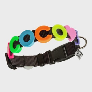 <span class=keywords><strong>Collare</strong></span> Personalizzato <span class=keywords><strong>con</strong></span> Ciondolo Lettera in Inglese, Pendente in Silicone Personalizzato per Cani e Gatti, Accessori per Guinzaglio - Product Image 2