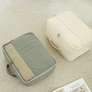 Sacs de rangement en coton pour vêtements, organisateurs de bagages rectangulaires pour voyages, séparateurs de sous-vêtements et de vêtements - Product Image 4