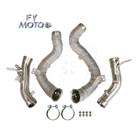 Tuyau de descente d'échappement pour Mercedes BENZ E63 E63S AMG M177 2020 + avec OPF Fit GT63 4 portes EURO avec bouclier thermique