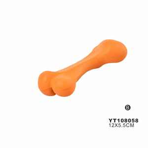 ゴム骨のおもちゃ耐久性のある自然健康なペットの犬の噛むおもちゃ - Product Image 2