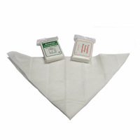 Bandage triangulaire médical chirurgical non tissé jetable 2025, pansement en gaze de coton pour premiers secours