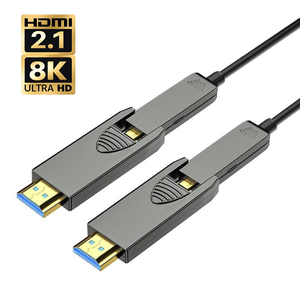 Offre Spéciale 8K fibre <span class=keywords><strong>optique</strong></span> <span class=keywords><strong>HDMI</strong></span> 2.1 câble <span class=keywords><strong>adaptateur</strong></span> détachable haute vitesse prend en charge EARC 48Gbps 8K60Hz 4K120Hz 2m longueur vidéo - Product Image 2