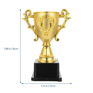 Copa de Campeonato para Baloncesto Béisbol Hockey Liga Finales Torneo Premio y Victoria Celebración Trofeo de plástico - Product Image 3