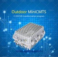 Module IPQAM intégré DOCSIS 3.0 pour réseau câblé 16 x 4, 4 ports RF CMTS pour hôtel