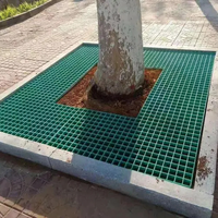 Panneaux de sol pour passerelle à surface lisse Caillebotis en plastique renforcé de fibre de verre Caillebotis Frp moulés pour chiens/chats/pigeons/porcs/moutons