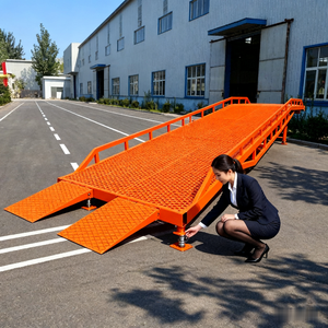 Ce Chất lượng cao 6 20ton thủy lực nền tảng điện cố định tải Dock đoạn đường nối <span class=keywords><strong>Container</strong></span> xe nâng Dock leveler Lift - Product Image 3