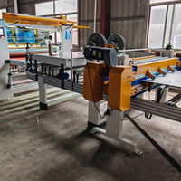 Ligne de production de laminage à chaud PUR, machine automatique de collage de panneaux pour film décoratif et placage bois