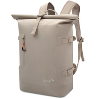 Sac à dos étanche submersible en RPET recyclé et TPU, à fermeture roll-top, pour sports de plein air, camping, voyage, sports nautiques, natation, navigation, kayak