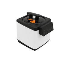 Générateur de vapeur compact 2,6 L pour sauna, avec minuterie et télécommande, pour tente de spa portable