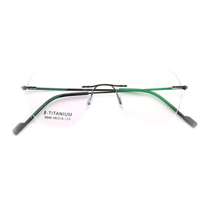 Rimless Executive Optical <strong>Glasses</strong> Beta Titanium Frame <strong>Titan</strong> Metal Eyeglasses Eye <strong>Glasses</strong> Frames for <strong>Men</strong> - Product Image 1