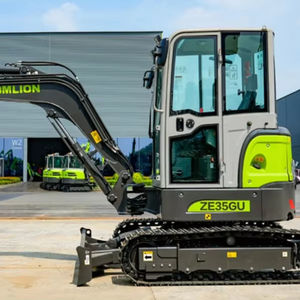 รถขุดตีนตะขาบซูมไลออน ZE35GU ขนาด 3.5 ตัน ประสิทธิภาพสูง พร้อมปั๊มและมอเตอร์ สำหรับพื้นที่แคบ (ถังขนาด 0.1 ลูกบาศก์เมตร) - Product Image 1