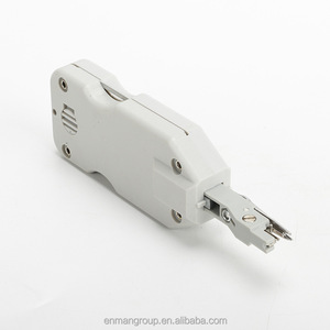 Enmane grey thép không gỉ LSA dải dây Cáp cú đấm xuống công cụ cho RJ45 Keystone Ổ cắm mạng vá cài đặt Bảng điều khiển - Product Image 1