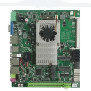 Ana kurulu ile DDR3 desteği intel core i3 i5 i7 CPU endüstriyel Mini Itx anakart 6 * COM 6 * USB 1 * H-DMI 1 * VGA 1 * LVDS