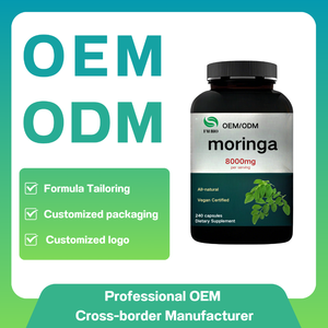 OEM kapsul <span class=keywords><strong>Moringa</strong></span> terlaris untuk orang dewasa: suplemen nutrisi organik, ekstrak Herbal dari daun <span class=keywords><strong>Moringa</strong></span> - Product Image 6