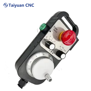 Rueda manual con controlador cnc potente, codificador de 4 y 6 ejes, TM1474 mpg, generador de pulso para centro de mecanizado de torno