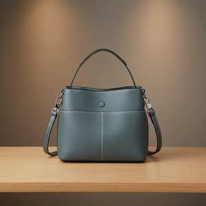 Bolso de Hombro Vintage para Mujer con Dos Correas y Cierre de Cremallera, Bolso de Mano Portátil y Moderno para Viaje - Product Image 2