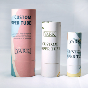 High Quality Recyclable Bulk <b>Round</b> Kraft Paper Tube for Gift Craft Cardboard Cylinder Design - Product Image 2