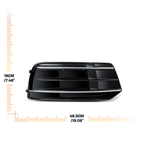 Grille de protection de phare antibrouillard avant de voiture de haute qualité avec garantie, finition brillante en nid d'abeille pour Audi Q5 2018 2019 2020 2021 2022