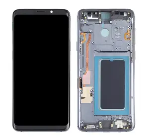 OLED Lcd With Frame Screen For Samsung Galaxy S9 G960 G960F S9 PLUS G965 G965F LCD Display Touch Screen With Frame Oled