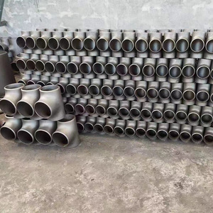 Tés de lutte contre l'incendie: acier au carbone, soudés sans soudure, égaux/réducteurs, soudés bout à bout de grand diamètre, à paroi épaisse. - Product Image 1