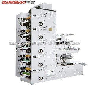 BBR-320 <strong>2</strong> <strong>Color</strong> Label Paper <strong>Roll</strong> <strong>to</strong> <strong>Roll</strong> Flexo Printing Machine - Product Image 4