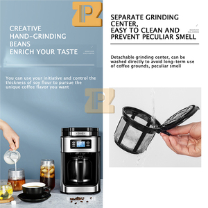Machine à café de haute qualité, broyage automatique frais, Americano à domicile, petit broyage, machine à café tout-en-un, machine à café à filtre pour le bureau - Product Image 6