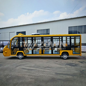 Autobús Turístico Eléctrico Cerrado con Diseño de Dibujos Animados, Apariencia Personalizada, Transporte para Parques de Atracciones - Product Image 6