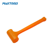 Marteau industriel à inertie sans rebond en PVC avec roulements à billes 0,5-5 LB, manche souple, outil de frappe pour atelier, OEM