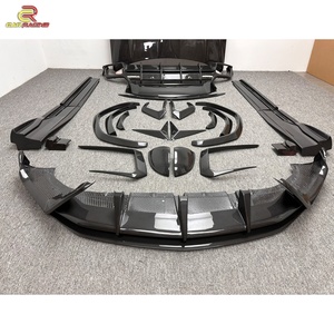 Topcar Style Dry Carbon Body Kit for Lambo URUS 2018-2019 Hood <b>Diffuser</b> Lip Spoiler Side Skirt Fender Flares Mirror Cover - Product Image 3