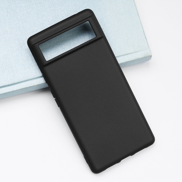 Cheap Soft Thin Black TPU Back Cover for Google Pixel 5 6 7 8 9 Pro Ultra Flexible Matte Rubber Phone Case for Pixel 9a 8a 7a 6a