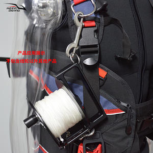 KEEP DIVING FXL 956 100/120/160m, Cuerda de Tracción para Buceo en Cuevas, con Manija y Rueda, Guía de Cuerda, Dispositivo de Liberación de Boya SMB - Product Image 4