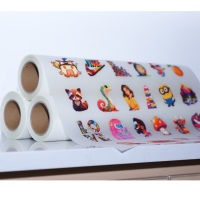 Film de transfert thermique DTF Jetcolor OEKO-TEX 100 en rouleau PET haute température pour impression numérique, logo personnalisable, A4 8.26x110 yards, pour vêtements
