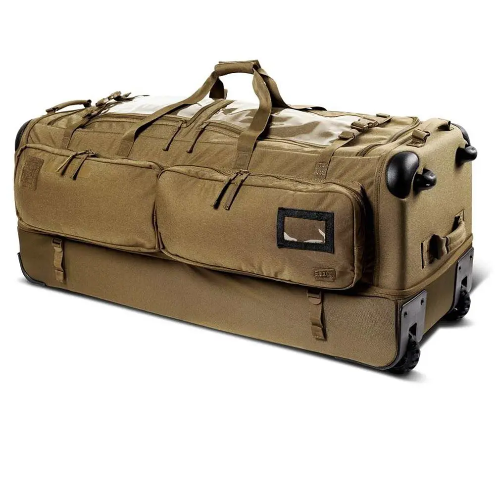 RU özel rulo naylon ekstra büyük spor bagaj haddeleme arabası rulo dişli silindir seyahat çantası tekerlek ile taşımak